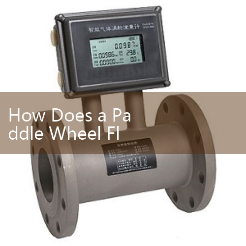 How Does a Paddle Wheel Flow Meter Work: Uses an inserted spinning wheel with embedded magnets to send raw pulse frequencies to a digital display.